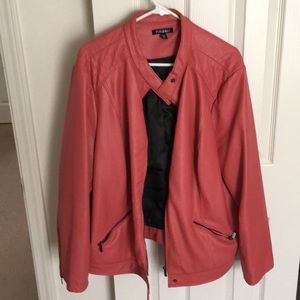 Rose bomber jacket